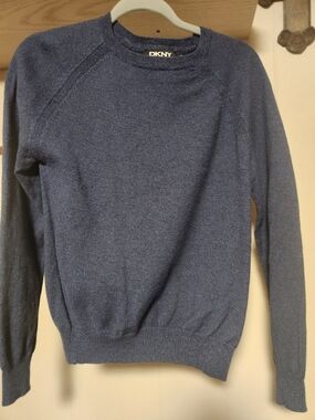 DKNY Men’s Dark Blue Crewneck Sweater
